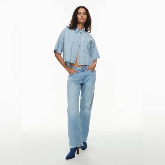 Aritzia Denim Forum The Jane Boxy Shirt - Picture 3 of 10